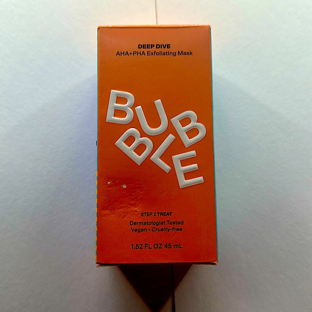 BUBBLE Deep Dive mask used once